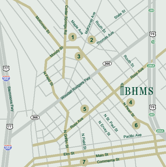 Barrow Hanley Map